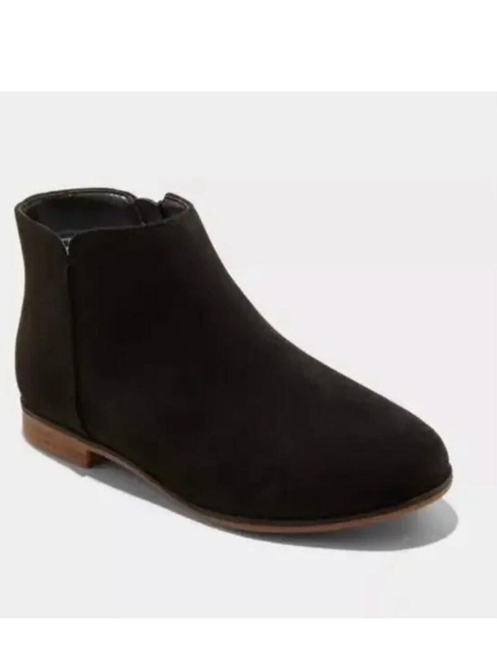 Cat & Jack Black Girls' Ankle boot